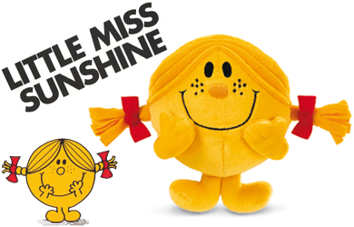 mr men Show Soft Friends - Little Miss Sunshine