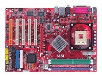 MSI 865PE Neo2-V Platinum- 478- 800FSB- 3xDual DDR 400- 8xAGP SATA- ATA Raid