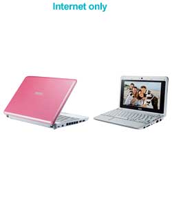 msi Wind U90X 8.9in Mini Laptop - Pink