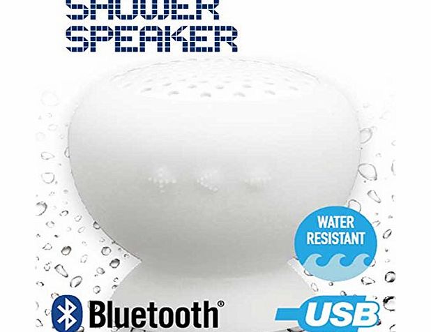 M:Tech Stick On Bluetooth Shower Speaker