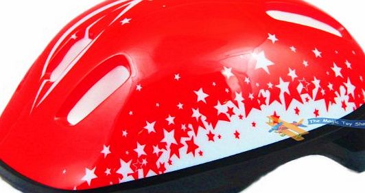 Childrens Kids Girls Boys Bike Cycle Scooter Skate Safety Helmet Sports Bicycle (Red)