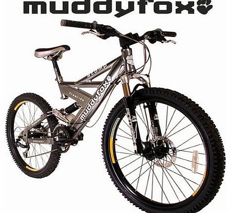 Muddyfox Stomp Elite 26`` Mountain Bike - Metal Grey - Mens - Elite Range
