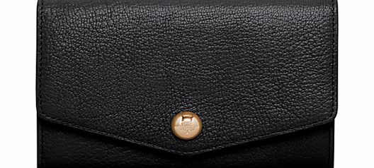 Mulberry Dome Rivet Leather French Purse
