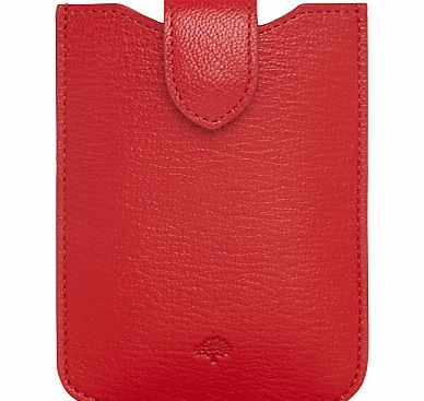 Mulberry Shiny Goat Leather Cover with Tab for