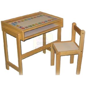 Mulholland and Bailie Alphabet Desk and Chair