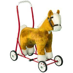 Mulholland and Bailie Pushalong Cart Horse 24 inch Handle Height