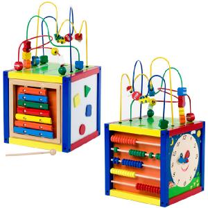 Mulholland and Bailie Wooden Activity Cube