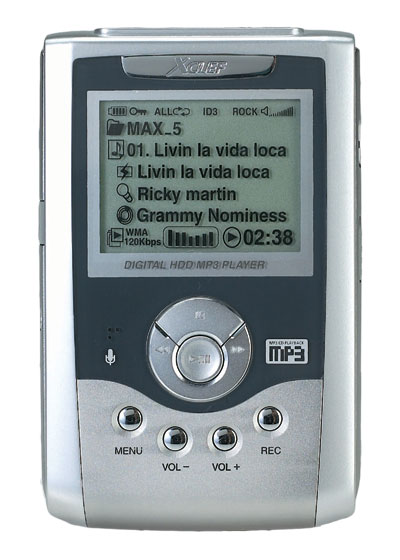 Xclef HD-500 40GB MP3 Jukebox