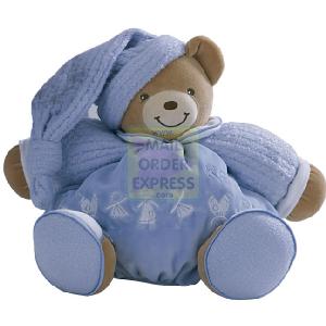 Mumbo Jumbo Toys Kaloo Large Soft Blue Velour Chubby Bear