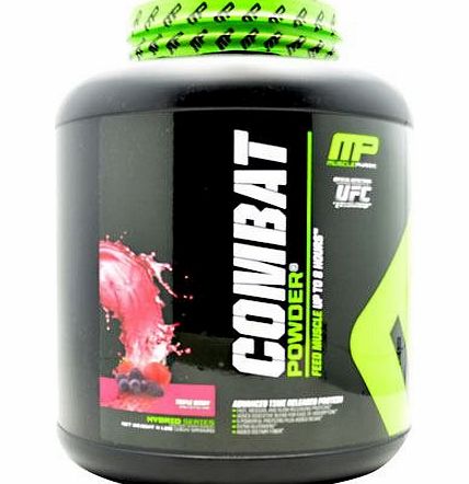 Muscle Pharm Combat 1814 g Triple Berry Muscle Growth and Recovery Drink Powder