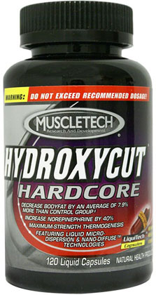 muscletech Hydroxycut Hardcore 120 caps