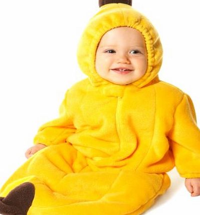 Museya Cute Yellow Banana Shaped Single-Layer Soft Fleece Baby Infant Toddler Sleeping Bag Sleep Sack Photography Prop - Size L