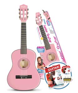Music Alley Half Size Acoustic Guitar - Pink