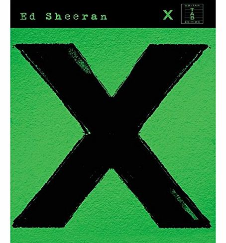 Music Sales Ed Sheeran: X (TAB) (Guitar Tab)