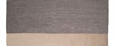 Potala felt carpet - Grey and taupe `One size