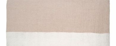 Potala felt carpet - Taupe and natural `One size