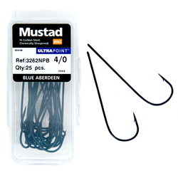 mustad Aberdeen 3262 NPB - Size 4/0