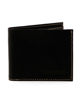 Black Karn Leather Wallet
