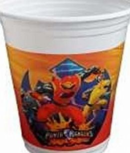Mustbebonkers Power Rangers Ninja Storm - Birthday Party Tableware Decorations - Plastic Cups - 10 Pack