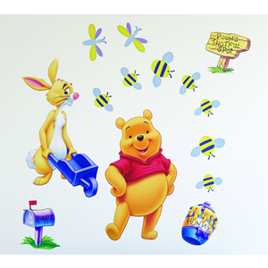 My Friends Tigger and Pooh Winnie The Pooh Collectable Room Stickers