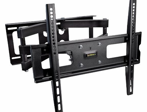 HP19L Corner Wall mount for Flat Screen TVs up to 140 cm / 55 Inches Black
