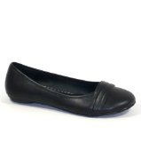 Garage Shoes - Dolly - Womens Flat Shoe - Black Size 6 UK