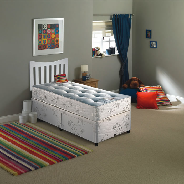 Aurora 4ft Small Double Divan Bed