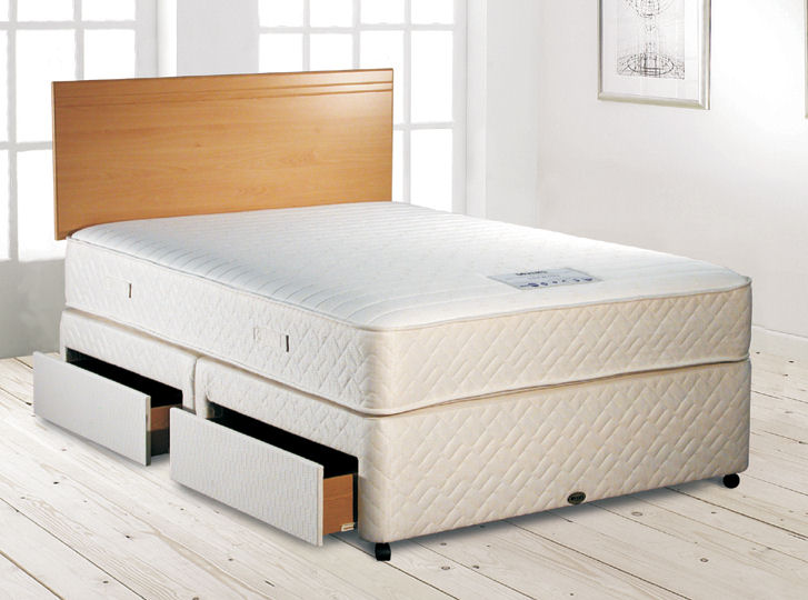 Visco Deluxe Divan Bed Single