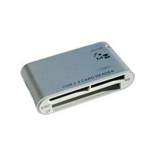 MyMemory 13 in 1 Multi Card Reader - Silver