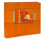 myPIX Album Malou andagrave; pochettes, 200 Photos 10x15, orange