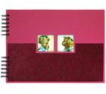 myPIX Album Zinia traditionnel, 60 pages, 31x23, framboise