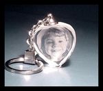 myPIX Heart-shaped key ring
