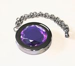 myPIX Jewel Bag Hook - Purple Crystal
