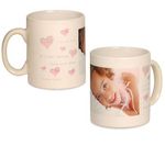 Mum mug (pink hearts)