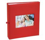 myPIX Square 200 Photo Album with pockets - red (11x15cm)