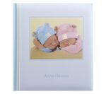 myPIX Traditional Anne Geddes Crandegrave;che Photo Album with 100 pages - blue