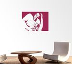 Wall sticker in magenta - 40 x 55cm (15.7x21.7)