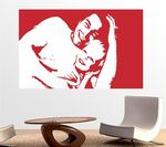 Wall sticker in red - 110x165cm (43.3x65)