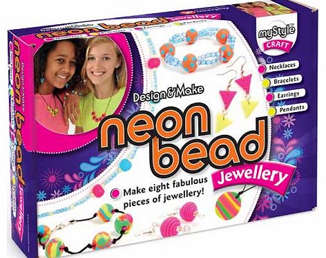 Neon Bead Jewellery Kit