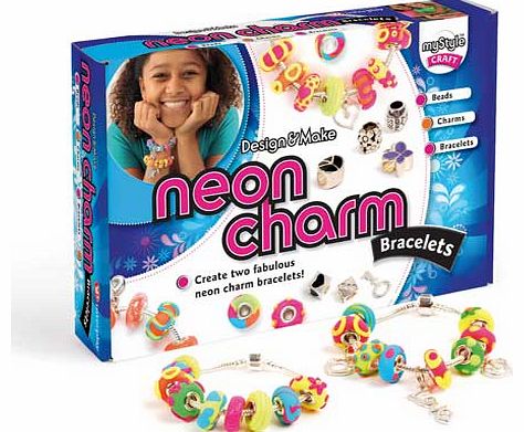 Neon Charm Bracelet Kit