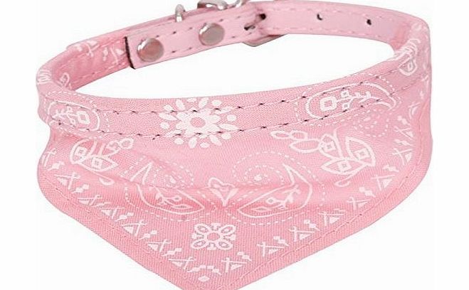 Mzamzi Great Value Apparel amp; Accessories Small Adjustable Pet Dog Cat Bandana Scarf Collar Neckerchief Brand Pink
