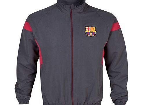 n/a Barcelona Essentials Track Jacket Charcoal Mens
