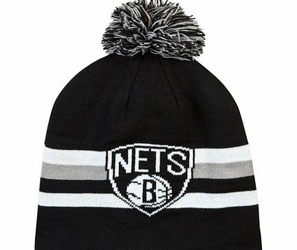 n/a Brooklyn Nets Boost Team Long Bobble Hat
