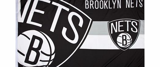 Brooklyn Nets Crest Flag FLG53UKNFHORBN