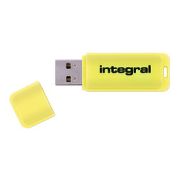 Integral Yellow 4GB USB Flash Drive