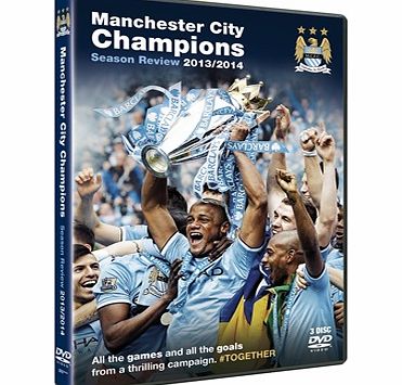 Manchester City Champions #Together DVD GRD8609