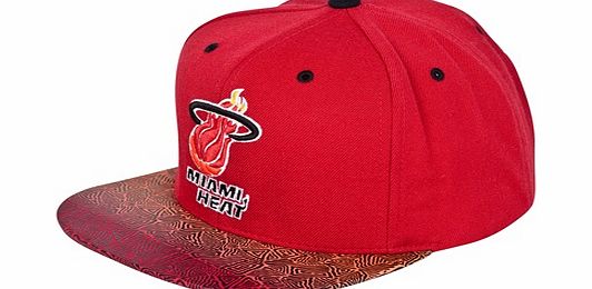 n/a Miami Heat Court Vision Snapback Cap