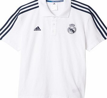 n/a Real Madrid 3 Stripe Polo - White AA1783
