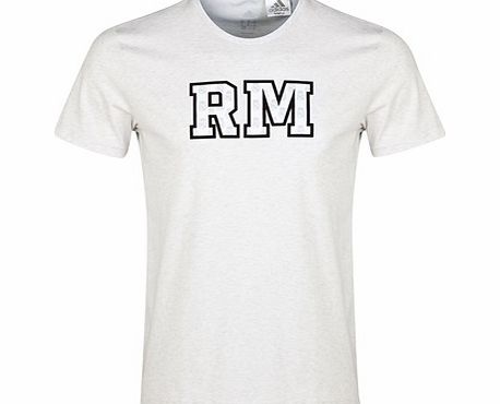 Real Madrid Graphic T-Shirt White M36395