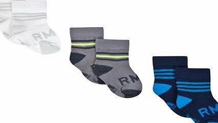 n/a Real Madrid Pack of 3 Socks - Kids - White AC1788